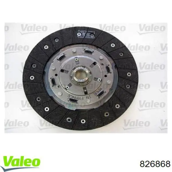 826868 VALEO kit de embrague (3 partes)