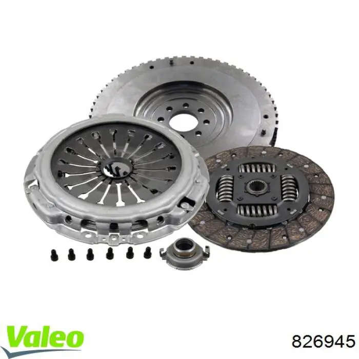 826945 VALEO kit de embrague (3 partes)