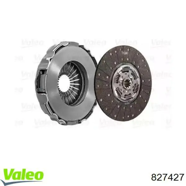 827427 VALEO kit de embrague (3 partes)