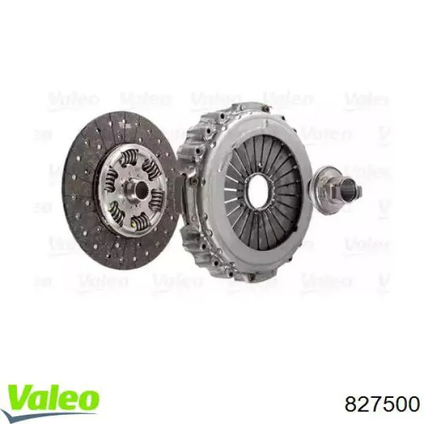 827500 VALEO kit de embrague (3 partes)