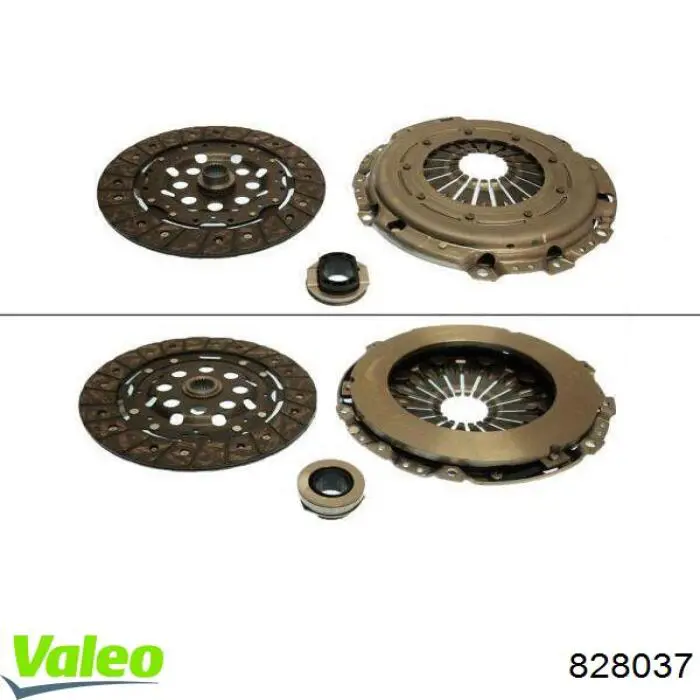 Comprar 828037 VALEO Kit de embrague completo
