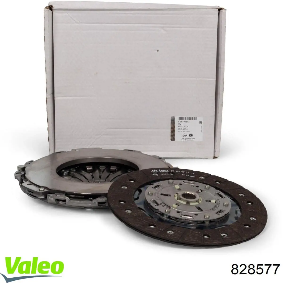 828577 VALEO kit de embrague (3 partes)