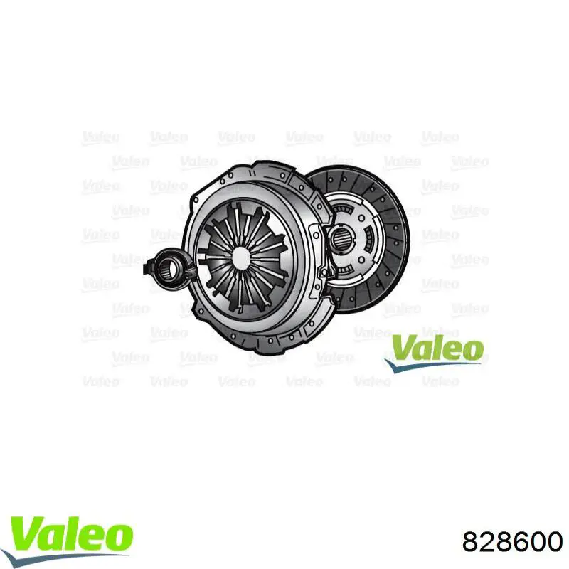 Comprar 828600 VALEO Kit de embrague completo