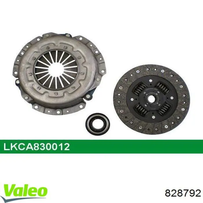 Kit de embrague VALEO 828792