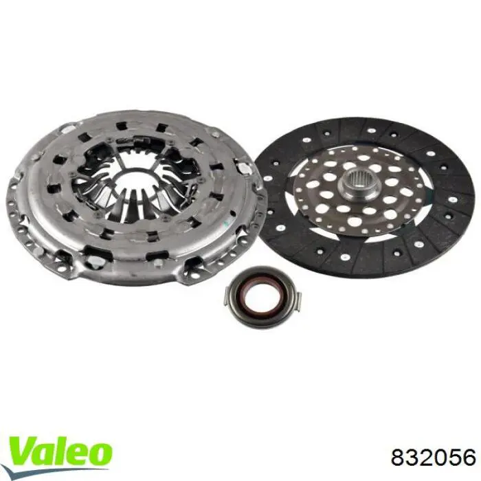 832056 VALEO kit de embrague (3 partes)