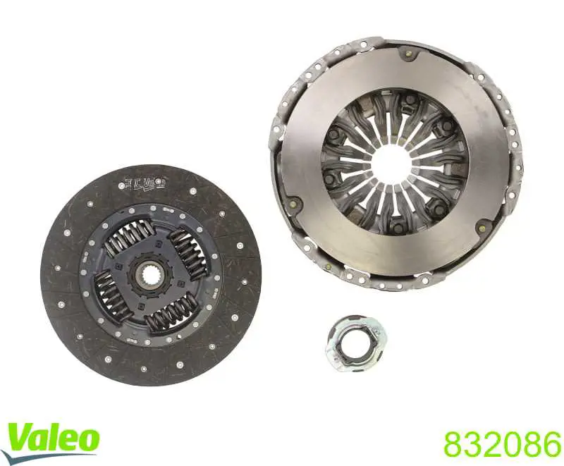 Mecanismo de embrague VALEO 832086 precio, desde 89,80 EUR