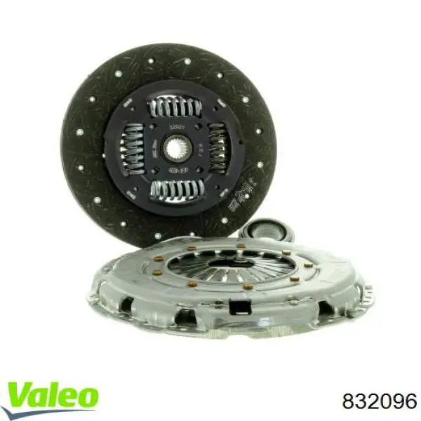 832096 VALEO kit de embrague (3 partes)