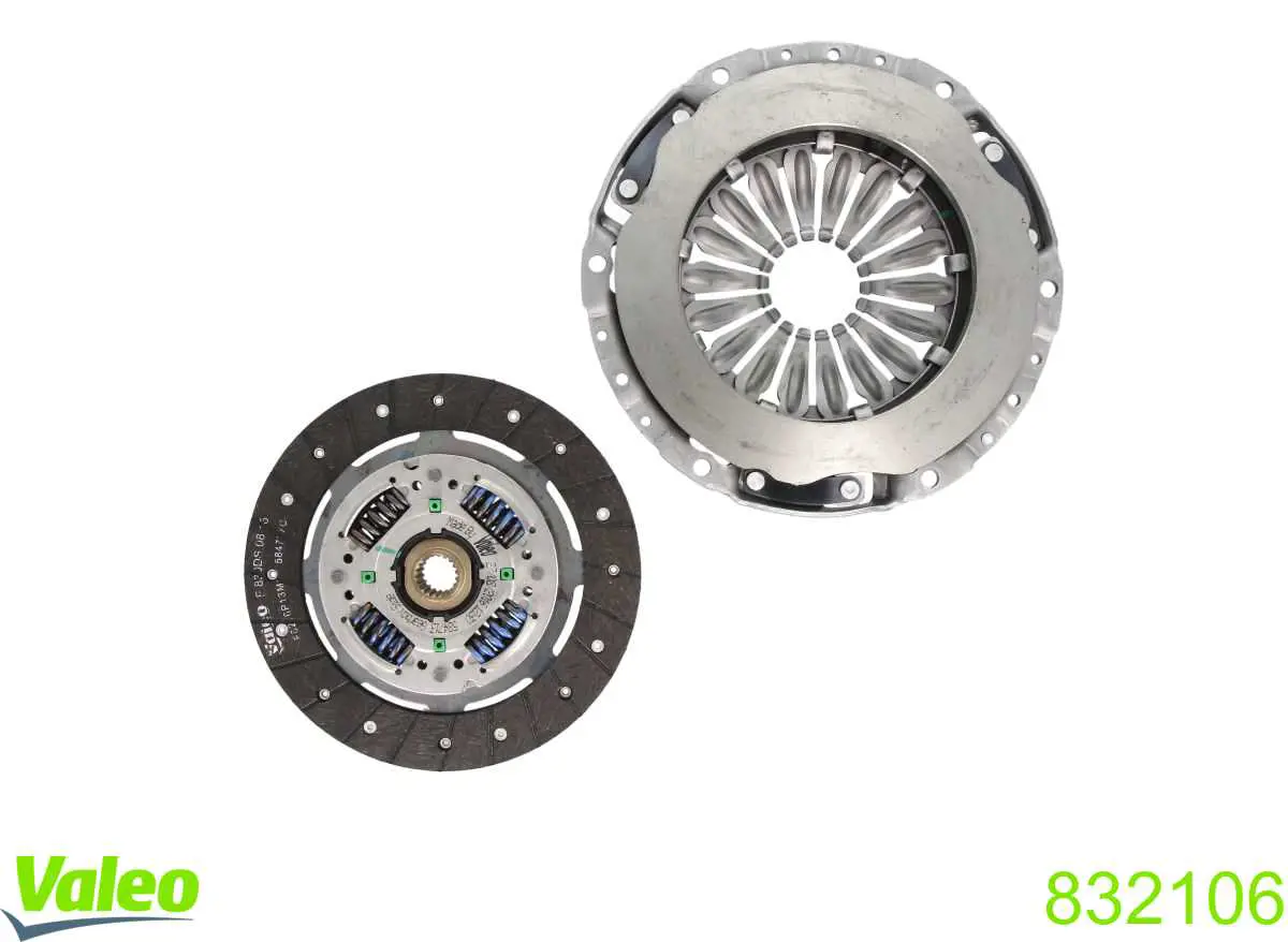 Comprar 832106 VALEO Kit de embrague completo