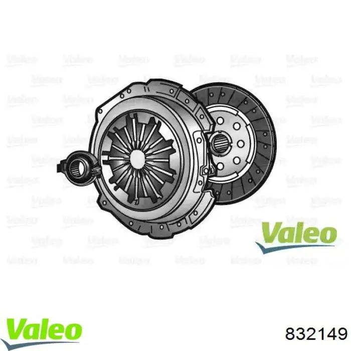 Mecanismo de embrague VALEO 832149 precio, desde 184,46 EUR