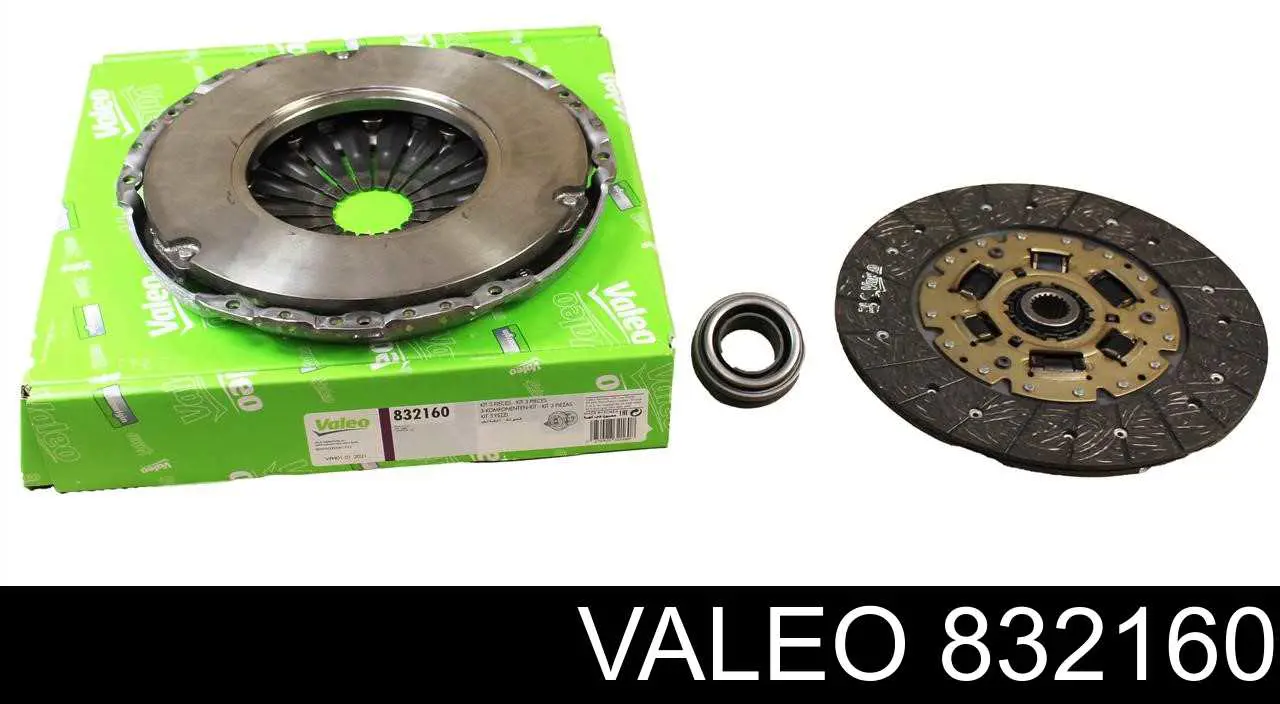 Comprar 832160 VALEO Kit de embrague completo