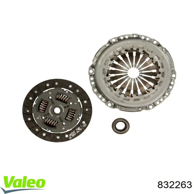 Comprar 832263 VALEO Kit de embrague completo