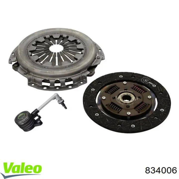 Mecanismo de embrague VALEO 834006 precio, desde 126,71 EUR