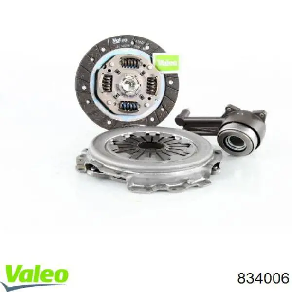 Comprar 834006 VALEO Kit de embrague completo