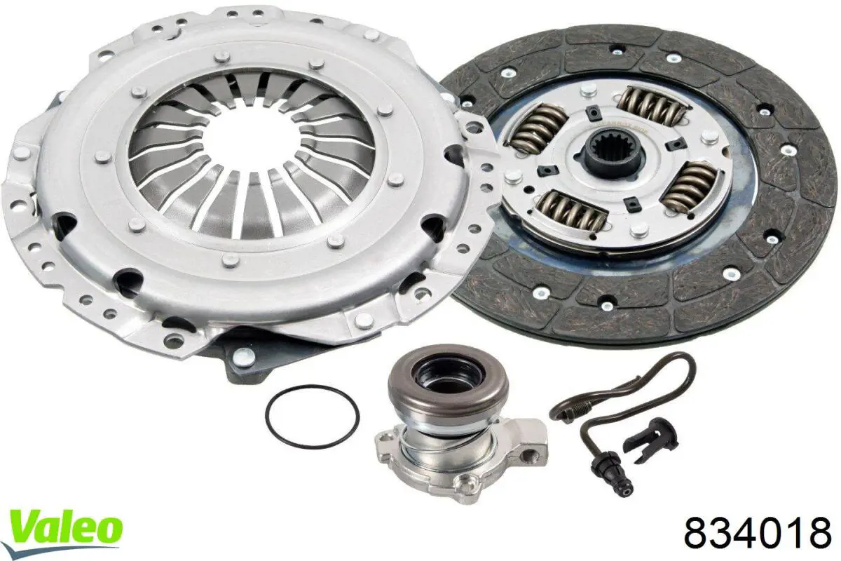 Comprar 834018 VALEO Kit de embrague completo