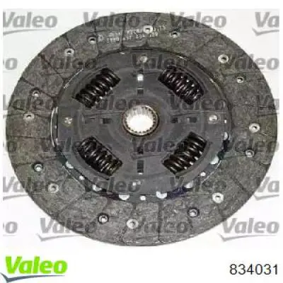 834031 VALEO kit de embrague (3 partes)