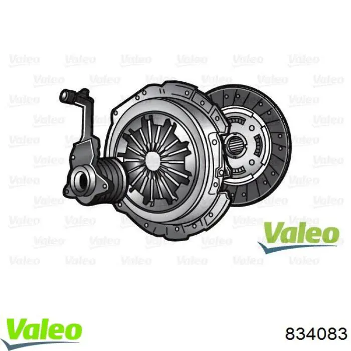 Comprar 834083 VALEO Kit de embrague completo