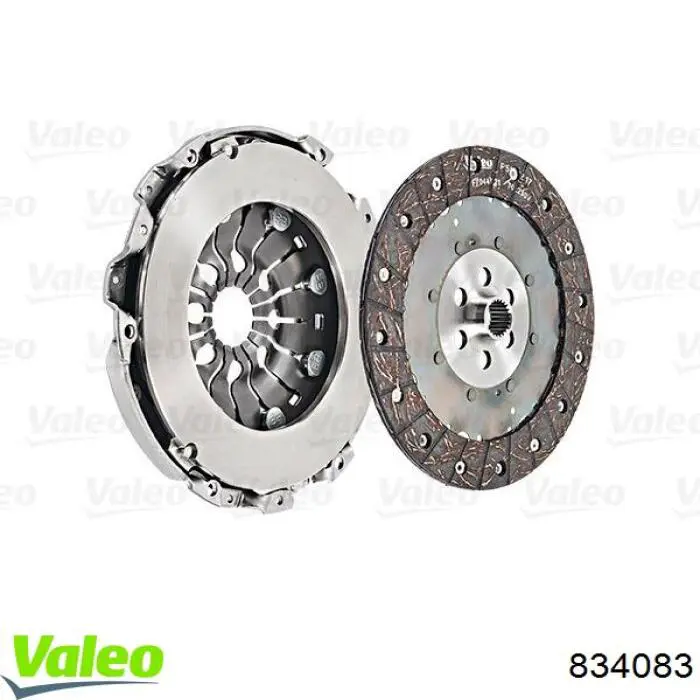 834083 VALEO kit de embrague (3 partes)