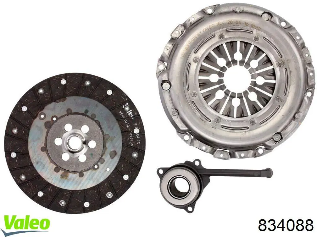 Comprar 834088 VALEO Kit de embrague completo