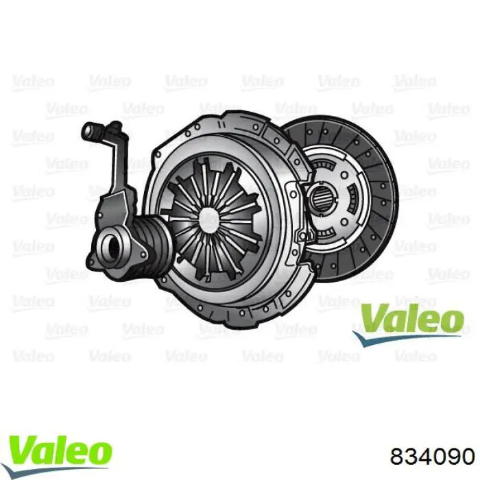 Comprar 834090 VALEO Kit de embrague completo