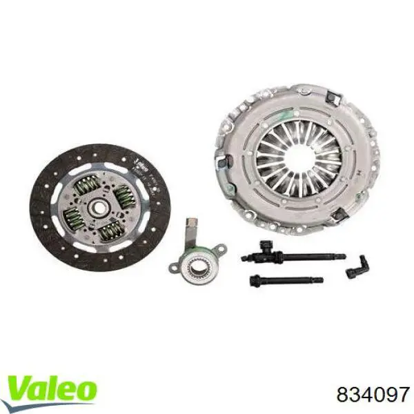 Comprar 834097 VALEO Kit de embrague completo