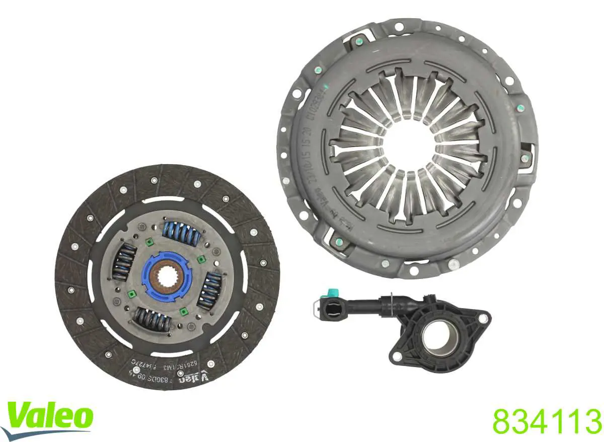 Mecanismo de embrague VALEO 834113 precio, desde 176,81 EUR