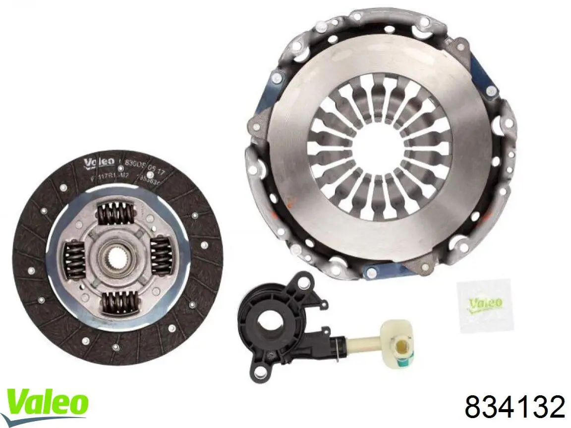 Comprar 834132 VALEO Kit de embrague completo
