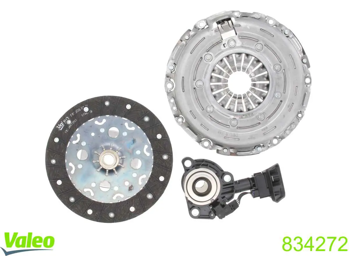 Mecanismo de embrague VALEO 834272 precio, desde 364,83 EUR