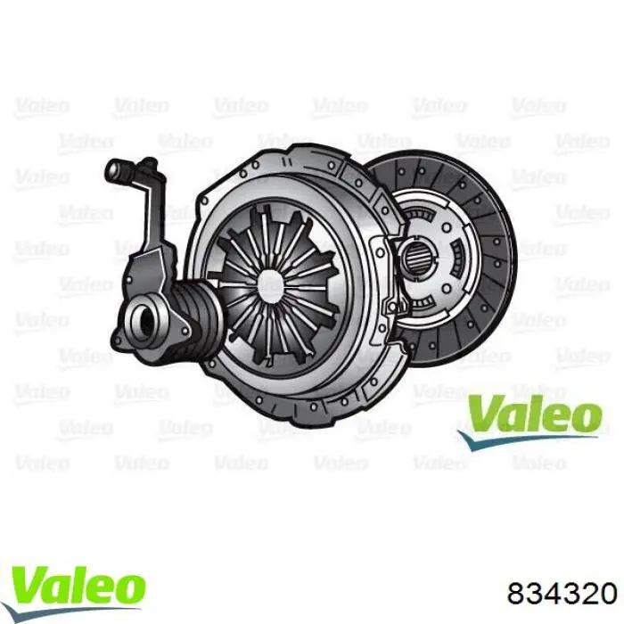Mecanismo de embrague VALEO 834320 precio, desde 189,12 EUR