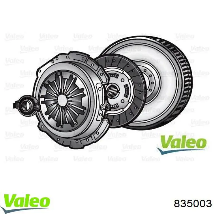 Volante motor VALEO 835003