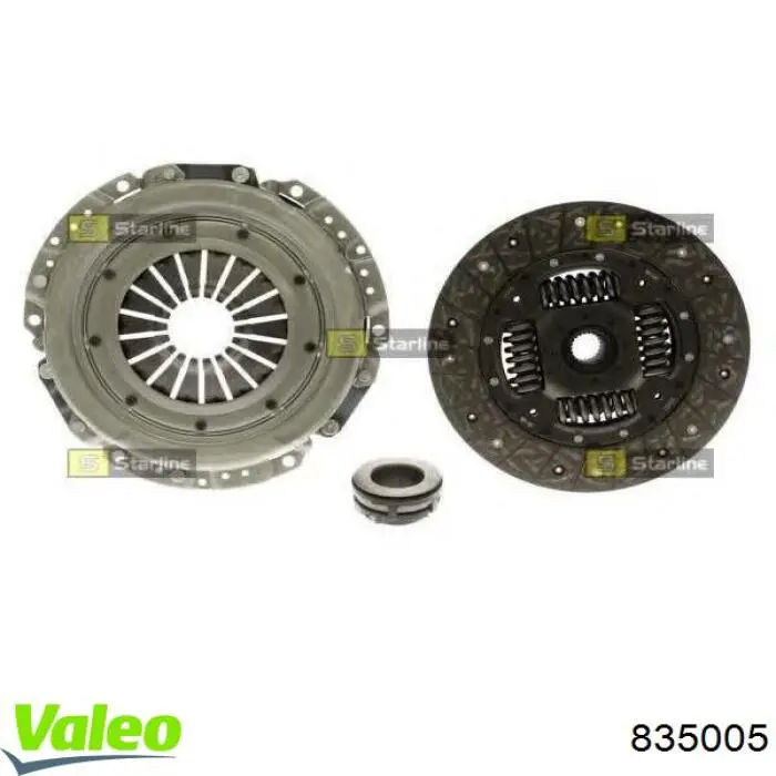 835005 VALEO Embrague motor