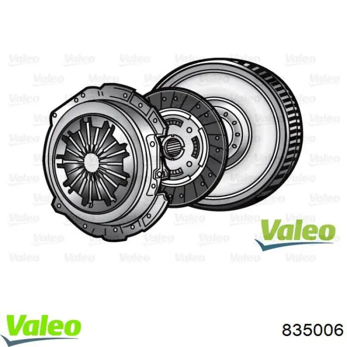 835006 VALEO Embrague motor