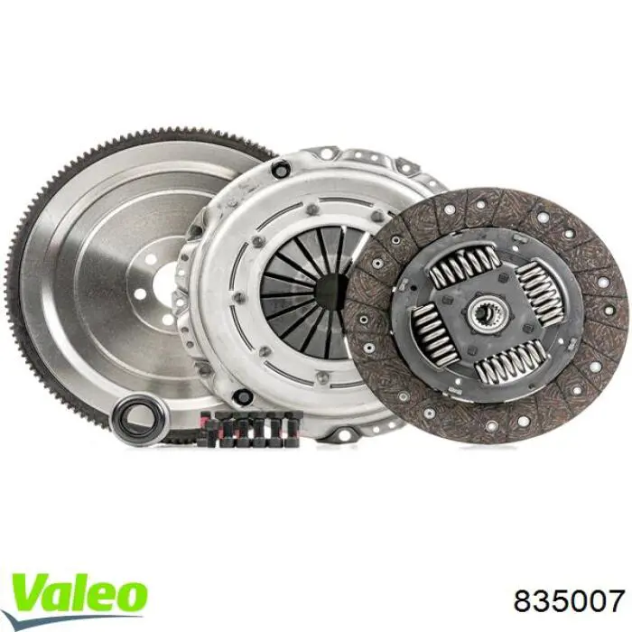 835007 VALEO kit de embrague (3 partes)