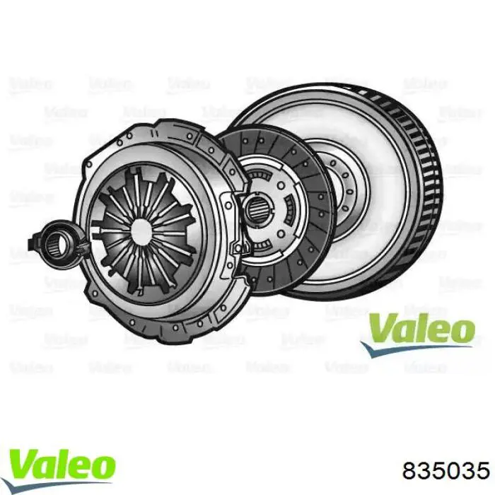 Volante motor VALEO 835035