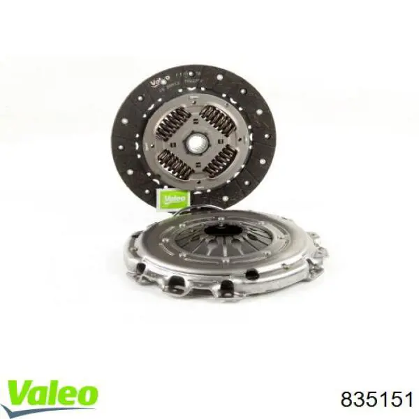 835151 VALEO kit de embrague (3 partes)