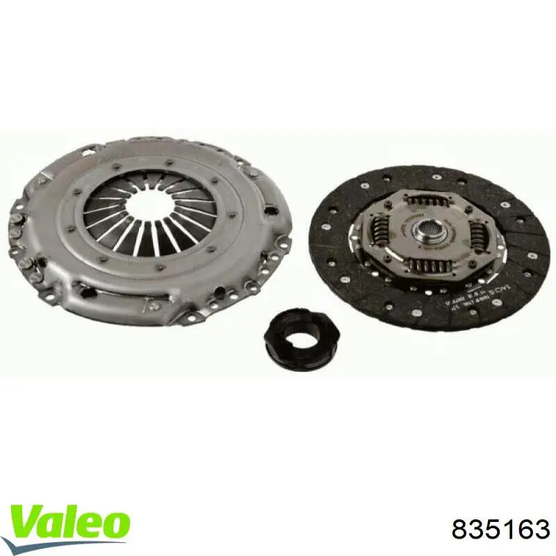 Comprar 835163 VALEO Kit de embrague completo