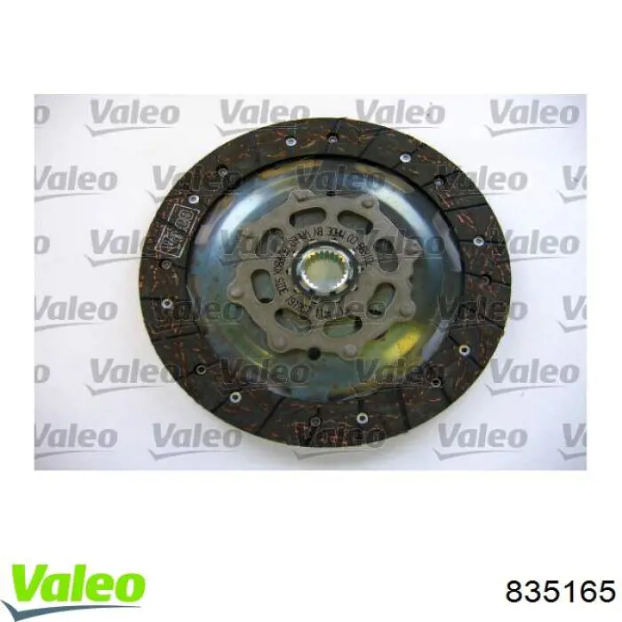 835165 VALEO kit de embrague (3 partes)