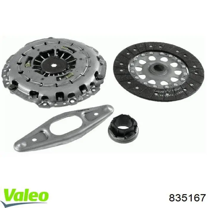 Mecanismo de embrague VALEO 835167 precio, desde 432,80 EUR