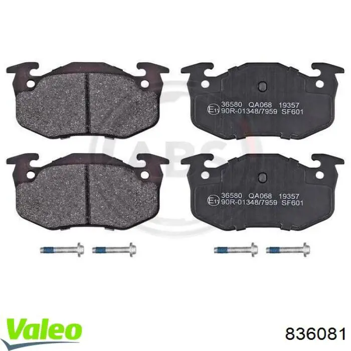 836081 VALEO volante motor