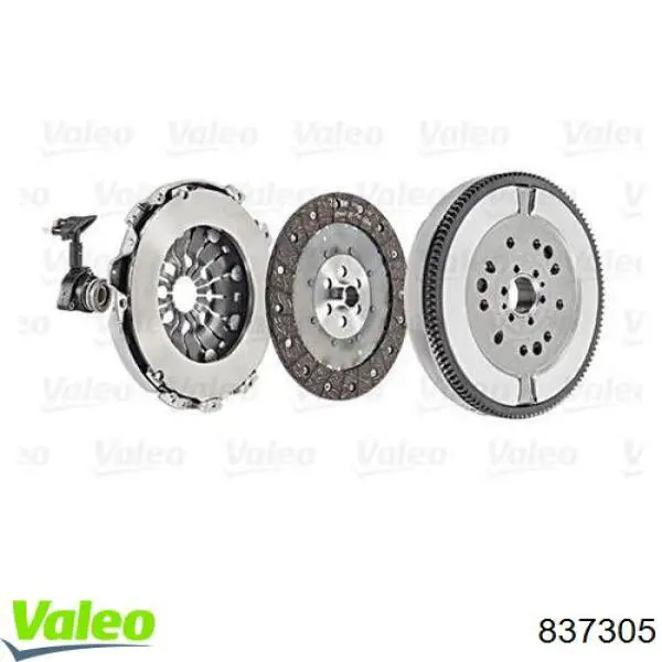 837305 VALEO kit de embrague (3 partes)