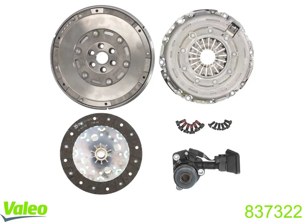 Comprar 837322 VALEO Kit de embrague completo