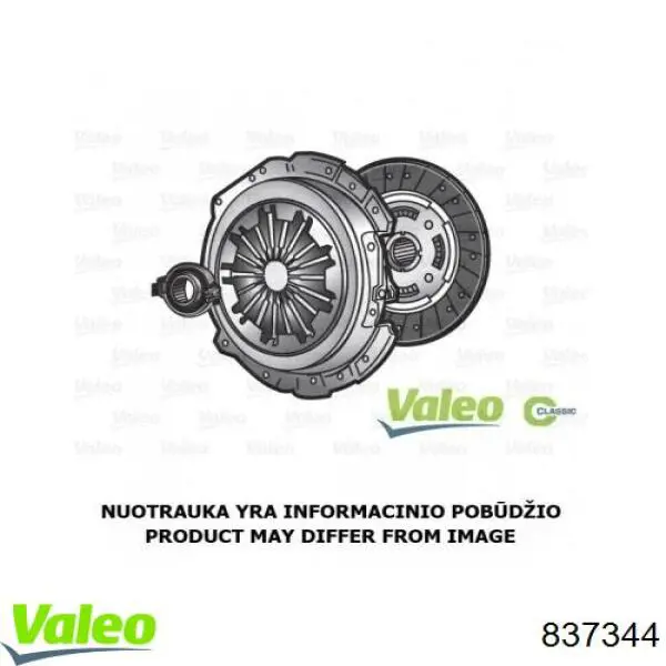 837344 VALEO volante de motor