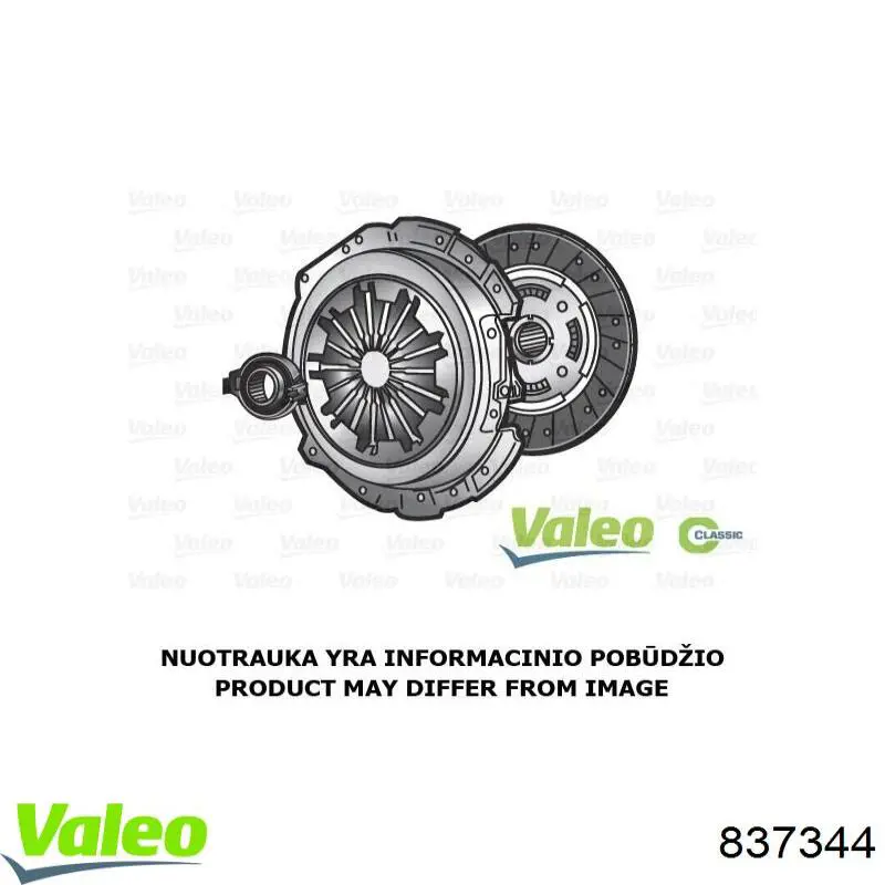 Comprar 837344 VALEO Kit de embrague completo