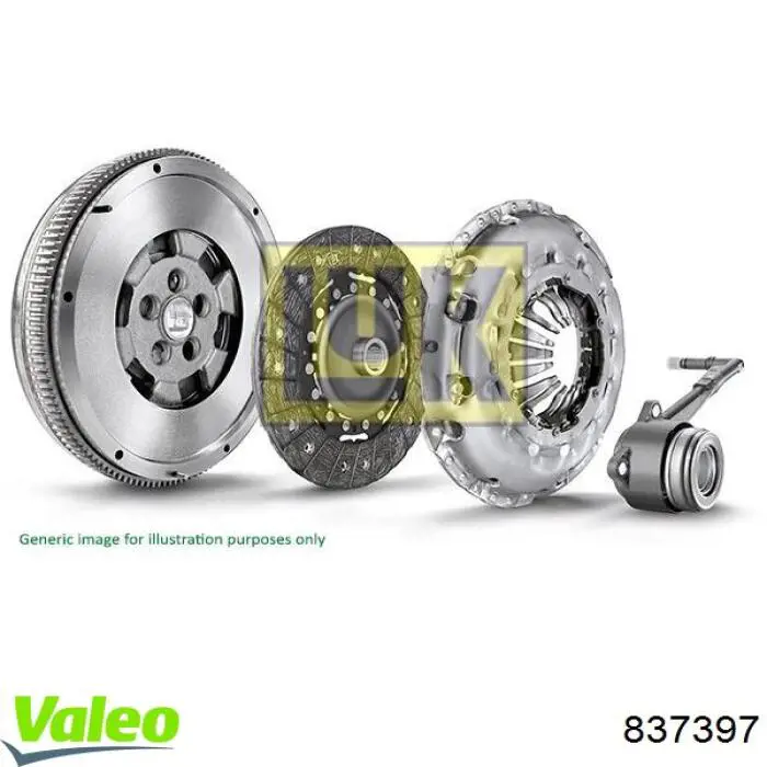 Comprar 837397 VALEO Kit de embrague completo