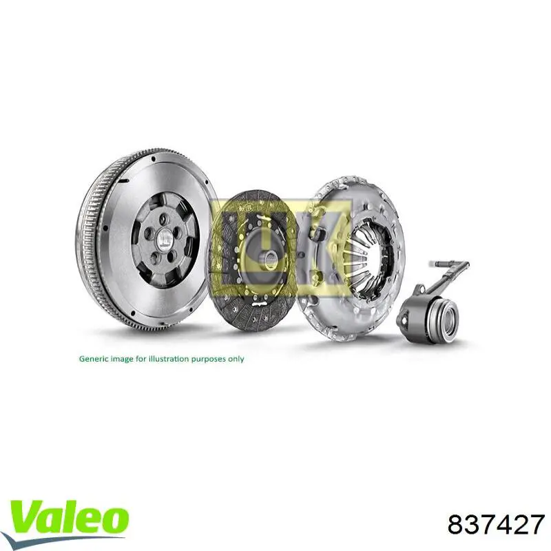 837427 VALEO volante motor