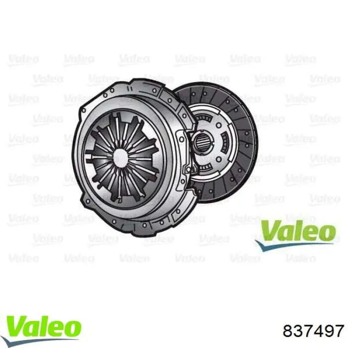 Comprar 837497 VALEO Kit de embrague completo
