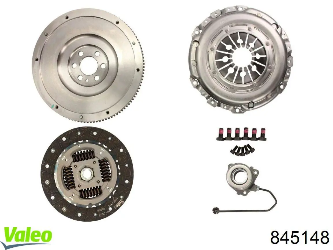 Comprar 845148 VALEO Kit de embrague completo