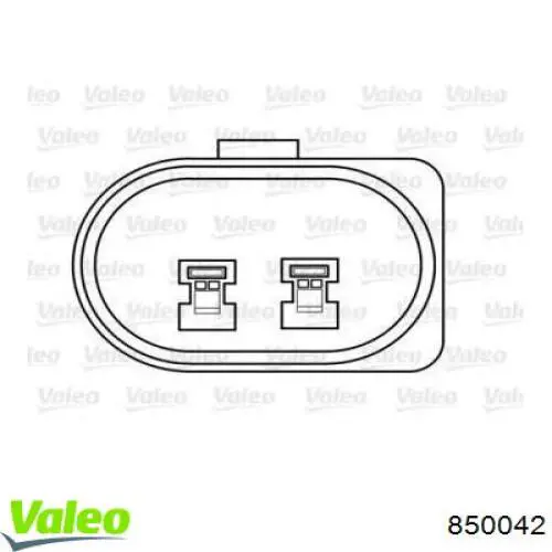 850042 VALEO mecanismo de elevalunas, puerta trasera izquierda