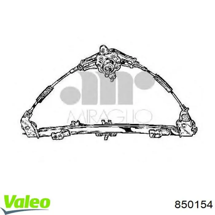 Mecanismo alzacristales, puerta delantera izquierda Fiat Siena (178)