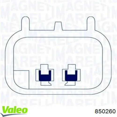 850260 VALEO mecanismo de elevalunas, puerta delantera izquierda