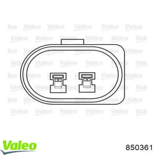 850361 VALEO mecanismo de elevalunas, puerta delantera derecha